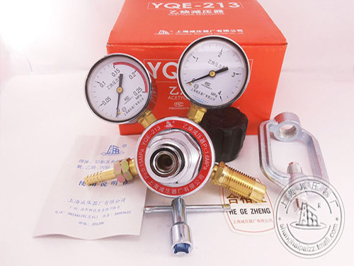 上海牌YQE-213上海減壓器廠乙炔減壓器調(diào)壓器穩(wěn)壓器壓力表非標(biāo)訂 